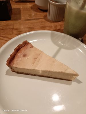 Cheesecake #Veganuary at Green Earth in Osaka