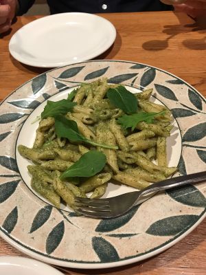 Penne. at Green Earth in Osaka