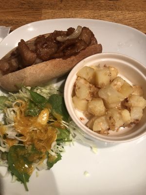 BBQ dog  at Green Earth in Osaka