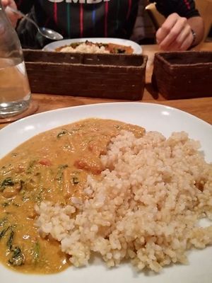Curry at Green Earth in Osaka