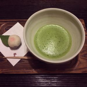 matcha  at Fucha Bon in Tokyo