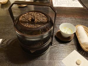 First course  at Fucha Bon in Tokyo