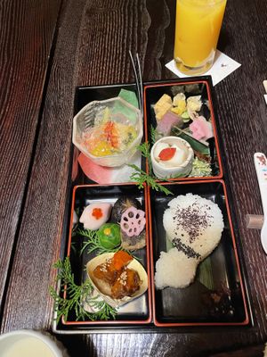 Bento is great for kids  at Fucha Bon in Tokyo