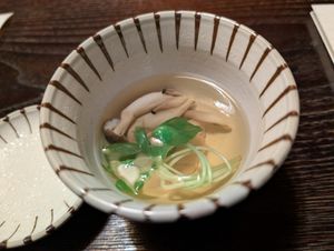 Seasonal Soup - Shan Tsu at Fucha Bon in Tokyo