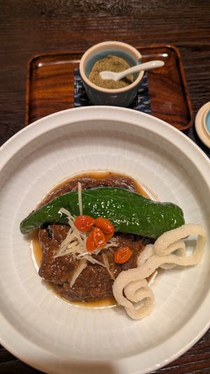 Eggplant and more at Fucha Bon in Tokyo