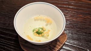 Initial tea at Fucha Bon in Tokyo