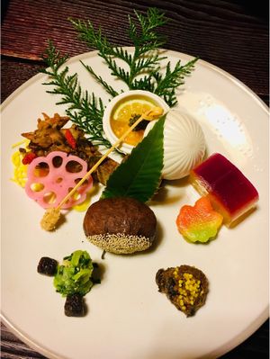 Course 3 at Fucha Bon in Tokyo