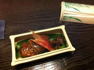 Imitation... squid I think at Fucha Bon in Tokyo