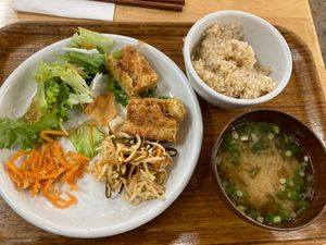 My buffet plate   at Crayon House in Tokyo