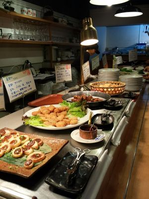 Vegan Buffet every Monday at Crayon House in Tokyo
