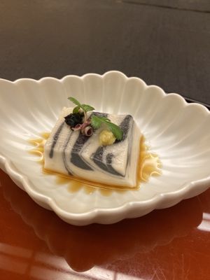 Tasteless tofu  at Daigo in Tokyo
