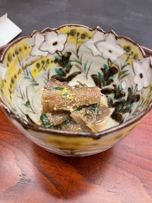 Burdock root  at Daigo in Tokyo