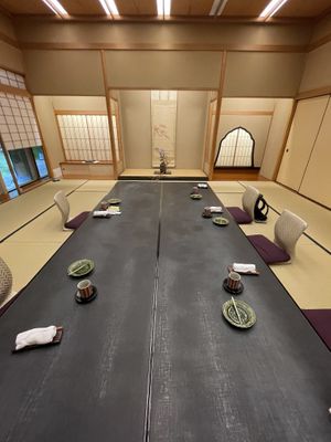 The private dining room  at Daigo in Tokyo