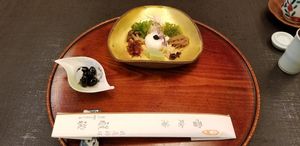 pickled veggies at Daigo in Tokyo