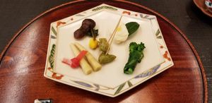 Veggies at Daigo in Tokyo