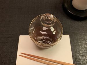 sweet bean desert at Daigo in Tokyo