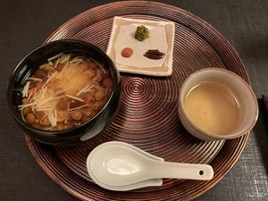 nametake soup at Daigo in Tokyo