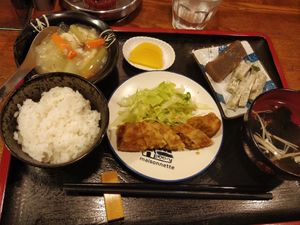 Menu of the day at Korinbo in Tokyo