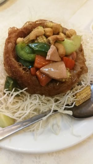 Yam Basket
 at Nature's Vegetarian Restaurant - Hartamas in Kuala Lumpur