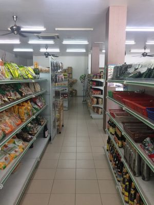 alley at G-Teik Vegetarian Supply in Malacca