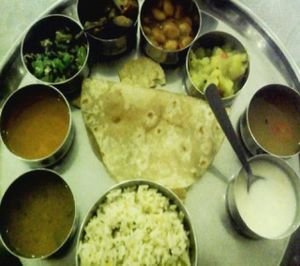 SET MEAL-FANTASTIC BUT EVERYTHING JUST IN SMALL PORTION at Annalakshmi Temple of Fine Arts in Penang