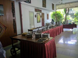 The Buffet Spread at Annalakshmi Temple of Fine Arts in Penang