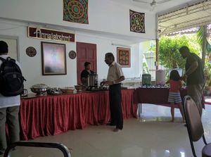 Food and Beverage Spread at Annalakshmi Temple of Fine Arts in Penang