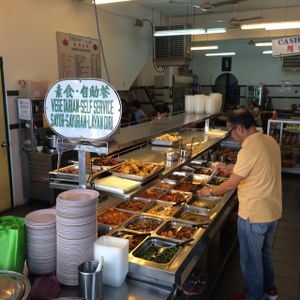 self service at Ee Beng Vegetarian Food 毅明素食 in Penang
