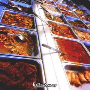 fast rice dishes at Ee Beng Vegetarian Food 毅明素食 in Penang