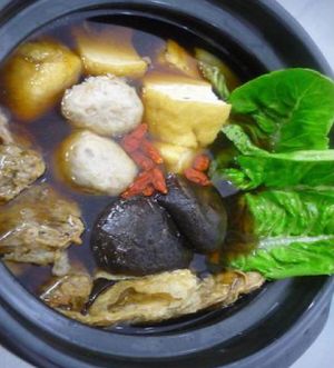 vegan bowl at Ee Beng Vegetarian Food 毅明素食 in Penang