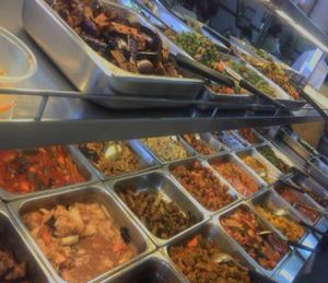 fast rice dishes at Ee Beng Vegetarian Food 毅明素食 in Penang