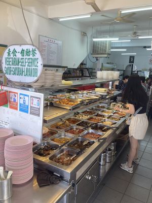 Buffet   at Ee Beng Vegetarian Food 毅明素食 in Penang