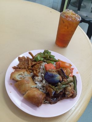 I've been here every day this week. The variety of mock meats is amazing!!! at Ee Beng Vegetarian Food 毅明素食 in Penang