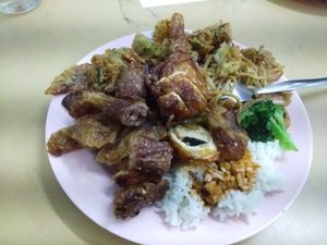 Soya and seitan stuff at Ee Beng Vegetarian Food 毅明素食 in Penang