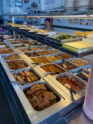 Buffet  at Ee Beng Vegetarian Food 毅明素食 in Penang