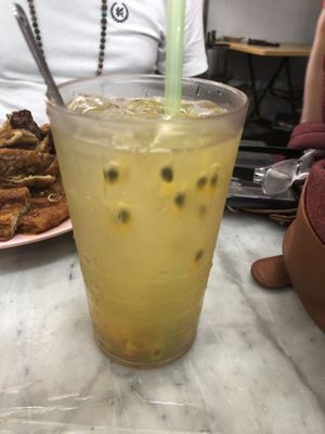 Passion fruit juice  at Ee Beng Vegetarian Food 毅明素食 in Penang