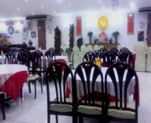 interiors at Kek Lok Si Vegetarian Restaurant 极乐寺素食餐厅 in Penang