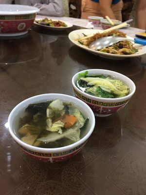 Soup at Kek Lok Si Vegetarian Restaurant 极乐寺素食餐厅 in Penang