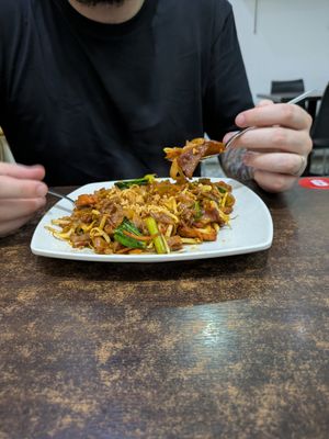 Char koay teow at Luk Yea Yan Vegetarian Restaurant 鹿野苑素食馆 in Penang