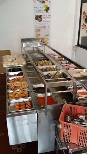 Economic rice at Luk Yea Yan Vegetarian Restaurant 鹿野苑素食馆 in Penang