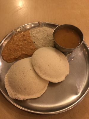 iddli  at Woodlands Vegetarian Restaurant - Georgetown in Penang