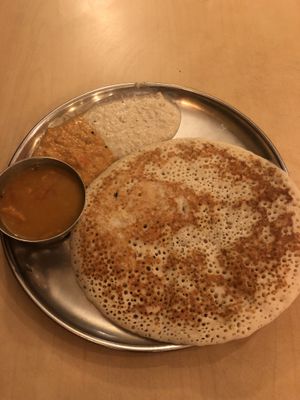 uthappam  at Woodlands Vegetarian Restaurant - Georgetown in Penang