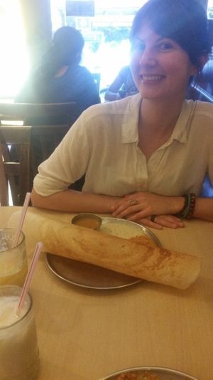 Masala Dosa  at Woodlands Vegetarian Restaurant - Georgetown in Penang