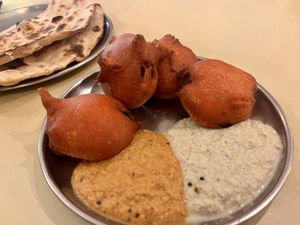 Bhajis   at Woodlands Vegetarian Restaurant - Georgetown in Penang