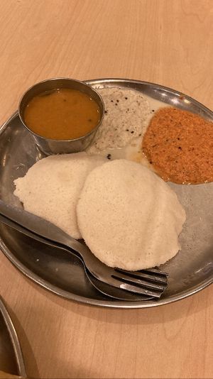 Idli. Delicious   at Woodlands Vegetarian Restaurant - Georgetown in Penang