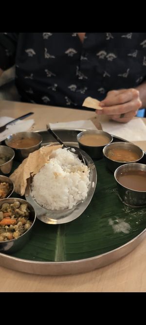 Lunch set at Woodlands Vegetarian Restaurant - Georgetown in Penang