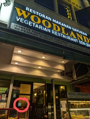  at Woodlands Vegetarian Restaurant - Georgetown in Penang