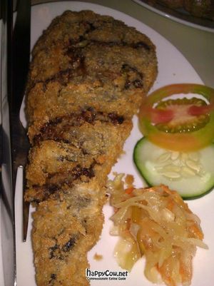 Traditional Filipino dish at Greens in Quezon City