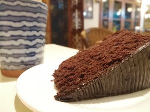 Chocolate Cake at Greens in Quezon City