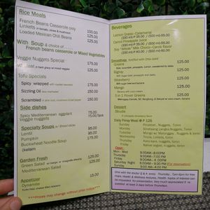 Menu pic1 at Healthy Bites in Pasay City